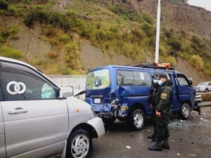 accidente autopista, foto bolivisión