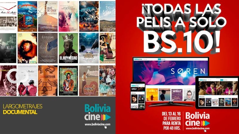 Bolivia Cine digital estrena nuevas películas