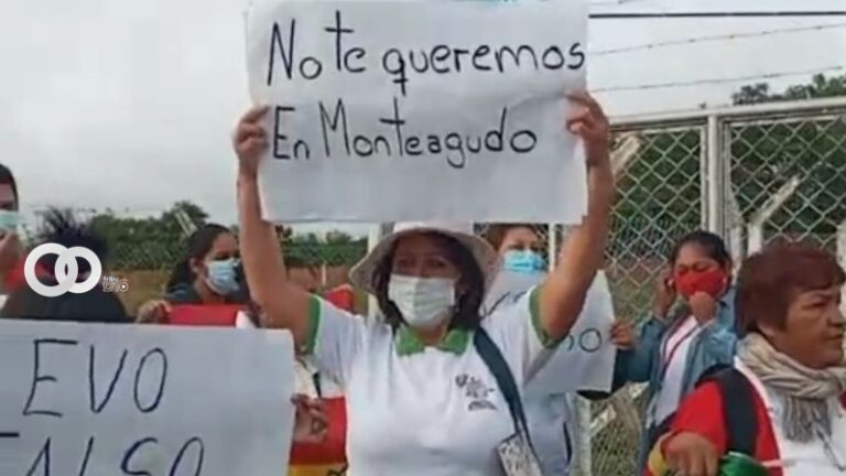 Movilización de Monteagudo.