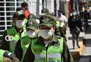 Policía boliviana