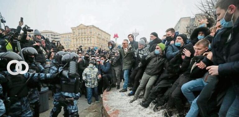 Protestas en Rusia