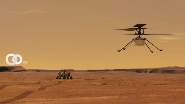 el Helicóptero Ingenuity en Marte