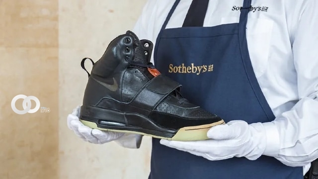 Estos son los zapatos mas caros del mundo , y son unos Yeezys diseñados por Kanye West / Foto; Sotheby’s