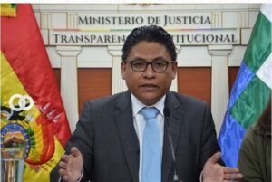 Iván Lima Magne, ministro de justicia y Transparencia Institucional
