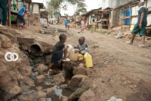Poblaciones sin acceso a agua potable