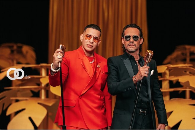 Los cantantes Daddy Yankee y Marc Anthony. / Cortesía