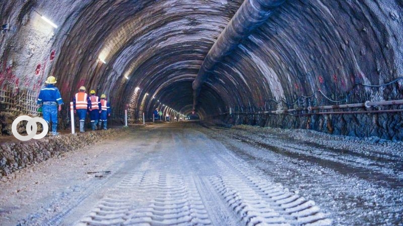 Uno de los túneles construido en El Sillar, carretera entre Cochabamba y Santa Cruz. / Foto: Sinohydro 