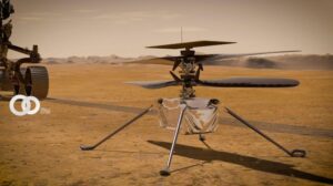 el Helicóptero Ingenuity en Marte