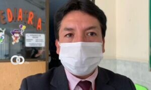 Juan José Fernández, nuevo jefe de Epidemiología del Sedes Chuquisca. CAPTURA DE VIDEO