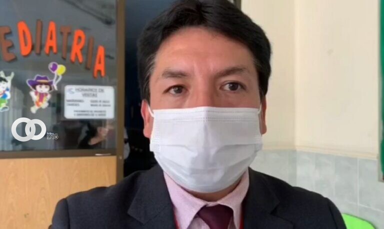 Juan José Fernández, nuevo jefe de Epidemiología del Sedes Chuquisca. CAPTURA DE VIDEO