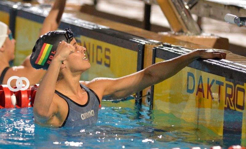 La actuación deportiva de los bolivianos en los Juegos Bolivarianos fue iluminada por la única medalla de oro lograda por la nadadora Karen Torrez,