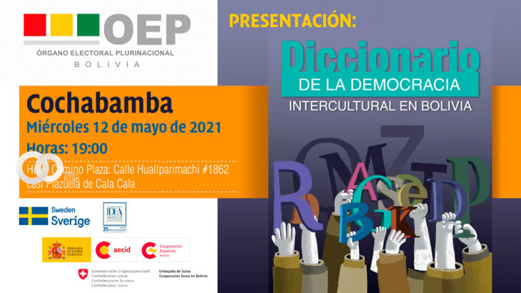 Presentación del Diccionario de la Democracia Intercultural en Bolivia