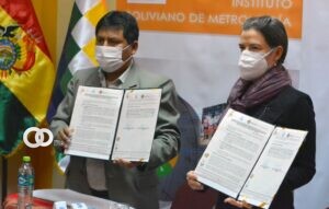 Firma de convenio de la cooperación técnica para la calibración y medición de equipos