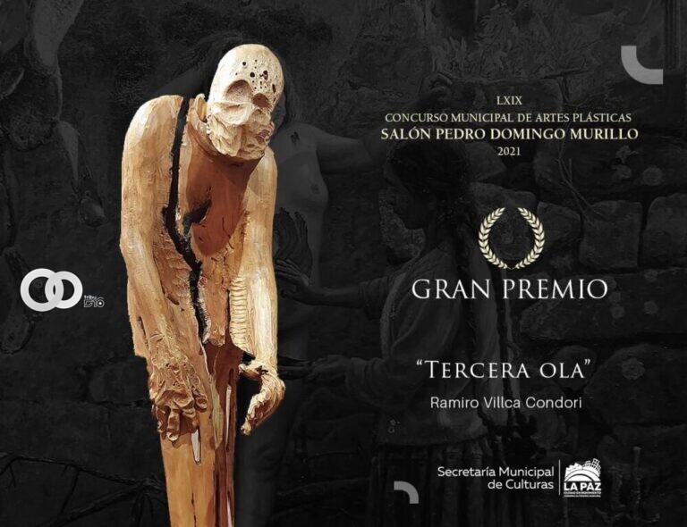 Escultura “Tercera Ola” es la ganadora en el Pedro Domingo Murillo