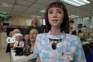 Crean la primera robot enfermera humanoide para ayudar a personas con Covid-19