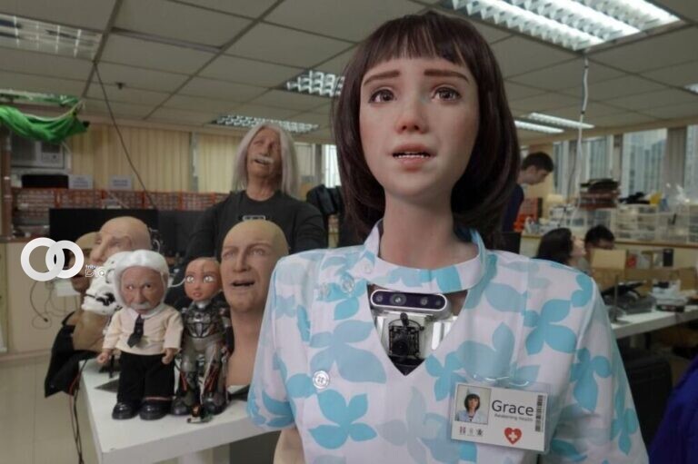 Crean la primera robot enfermera humanoide para ayudar a personas con Covid-19