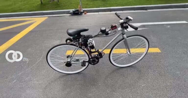 Crean bicicleta totalmente autónoma