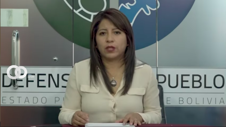 Nadia Cruz, Defensora del Pueblo Bolivia