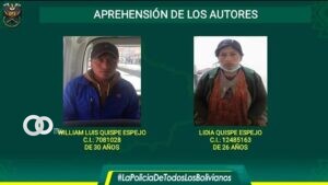 Un hecho de #feminicidio se suscitó en la comunidad de Cucuta, Provincia Los Andes