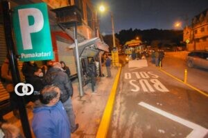 La Paz Bus reanuda operaciones en Chasquipampa