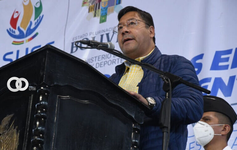 Luis Arce Catacora, Presidente de Bolivia, Foto BTV