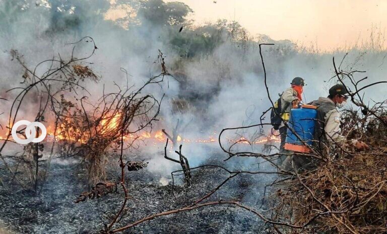Reportan el primer fallecido por los incendios forestales en Santa Cruz