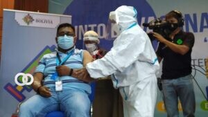 Cochabamba vacunó al 40% de su población