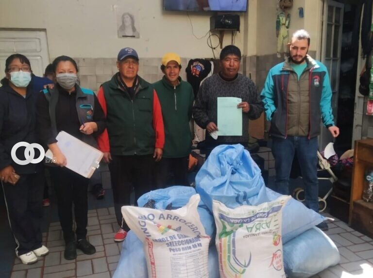 Donación de alimentos