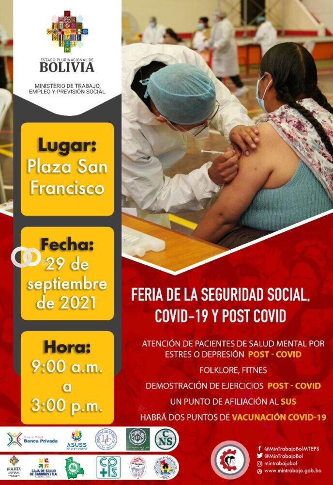 Foro "Feria de la seguridad social Covid-19 y post Covid"