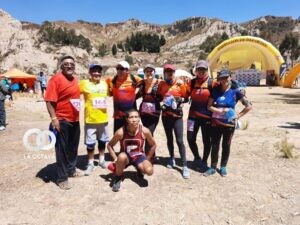 Participantes de la Carrera Pedestre