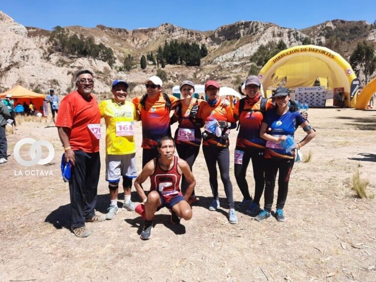 Participantes de la Carrera Pedestre