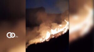 Incendio Torotoro