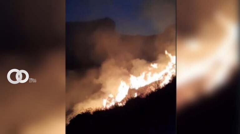 Incendio Torotoro