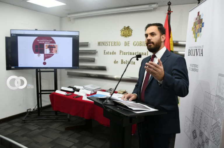 Del Castillo: ex Ministro de Defensa planificó acabar con la vida de Arce en 2020