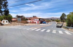 Nueva carretera asfaltada en Cochabamba