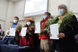 Firma de convenio MMyA