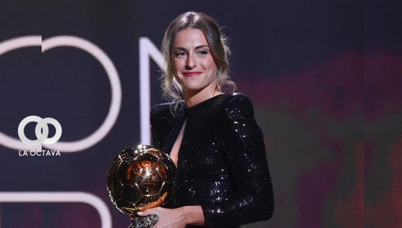 Alexia Putella, jugadora que se lleva Balón de Oro 2021