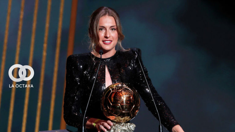 Alexia Putella, jugadora que se lleva Balón de Oro 2021.