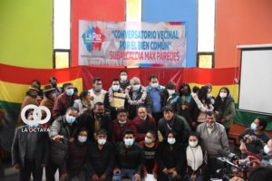 Entrega de castatros zona Bartolina Sisa