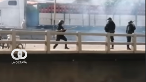 Policía en Suticollo. Imagen. RKC