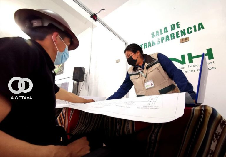 Inauguración de Sala de Transparencia en Oruro. Foto. ANH.