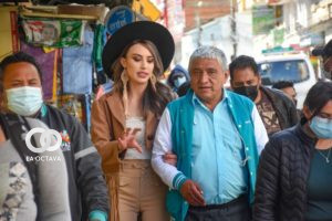 Alcalde de La Paz y Actriz boliviana