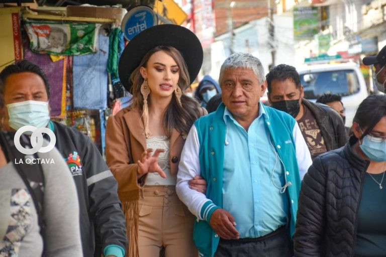 Alcalde de La Paz y Actriz boliviana