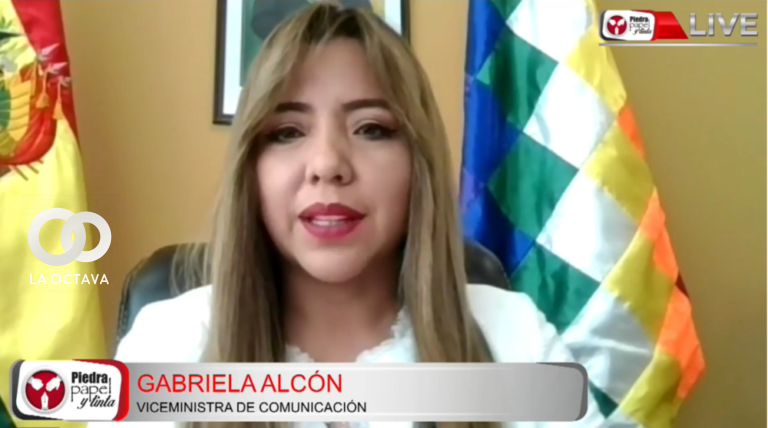 Gabriela Alcón Merubia, Viceministra de Comunicación