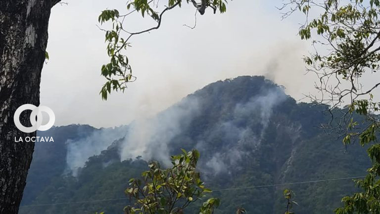 Incendio en Rurrenabaque. Foto. La Palabra del Beni