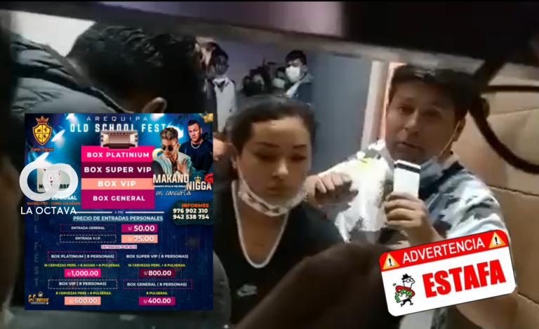 ESTAFA EN BOLETERIA DEL CONCIERTO DE MAKANO Y NIGGA