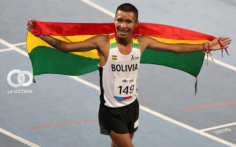 Atleta Ninavia obtiene medalla de oro para Bolivia