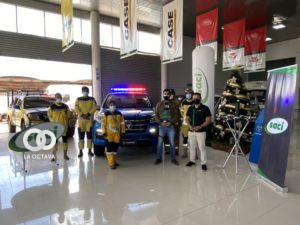 Entrega de Foton Tunland 4X4 a Bomberos