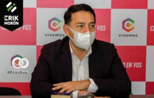 Erik Morón, Senador por Alianza Creemos