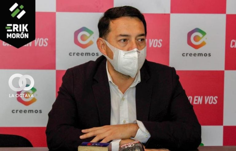 Erik Morón, Senador por Alianza Creemos